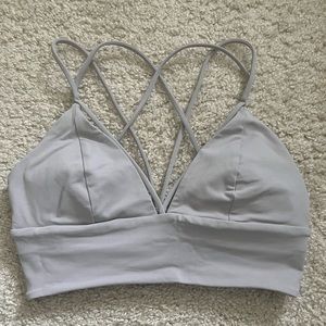 Lululemon sports bra Lilac/grey color. Size 4